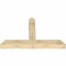 Ekena Millwork Portland Rough Sawn Timber Gable Bracket, Douglas Fir, 60"W x 38"H x 6"D x 6"F, 15/12 Pitch GBW060X38X0606POR00RDF - alternate 4